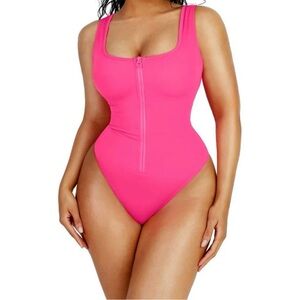 Heyshape NWT Women's Pink One-Piece Swimsuit SMALL